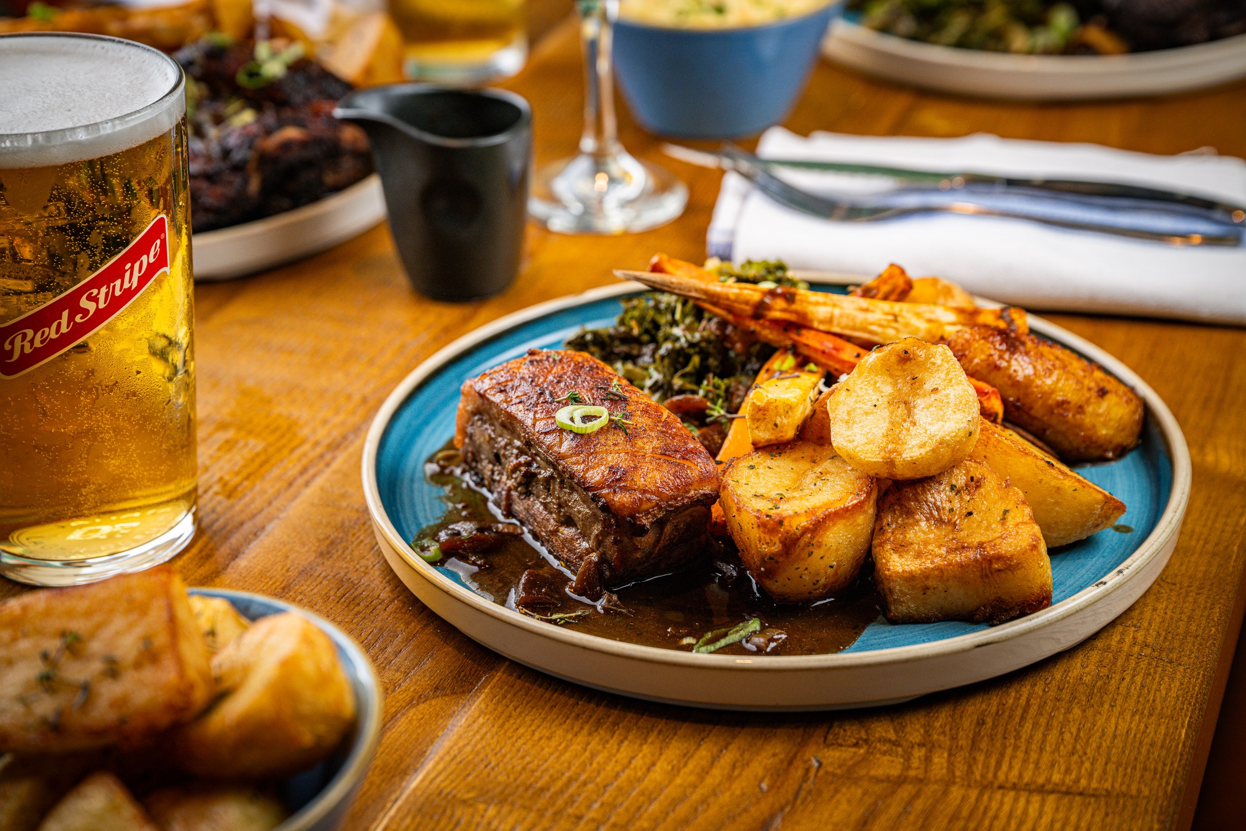 pork bellt reggae roast