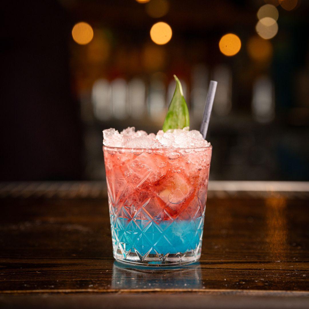 Blue Raspberry Mocktail