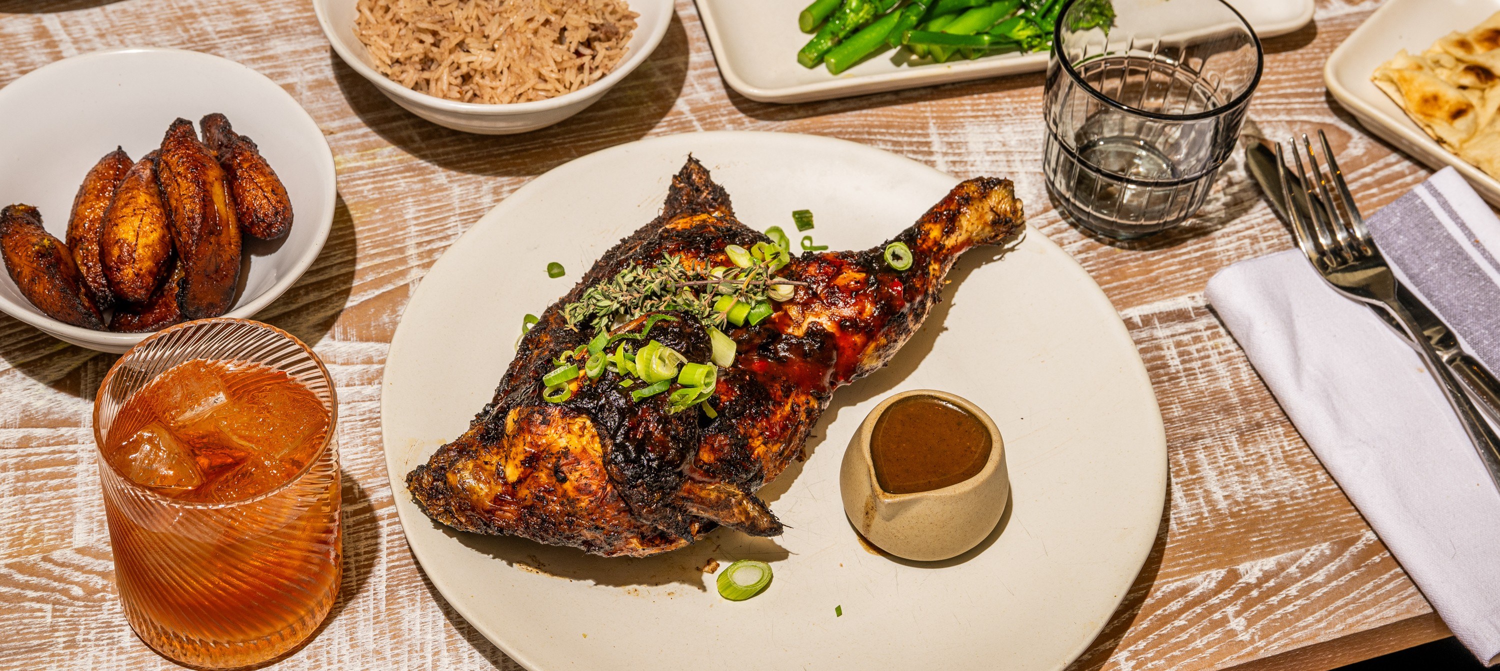 Jerk Chicken at Turtle Bay