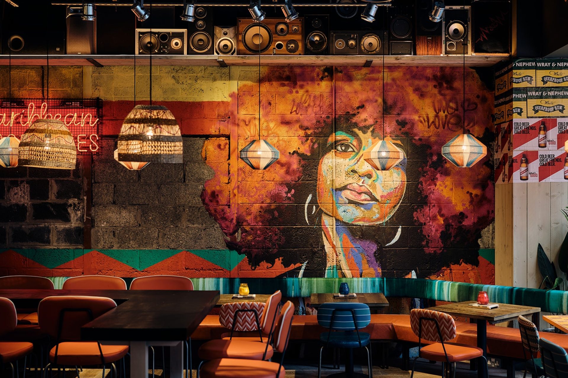 Turtle Bay Glasgow interior